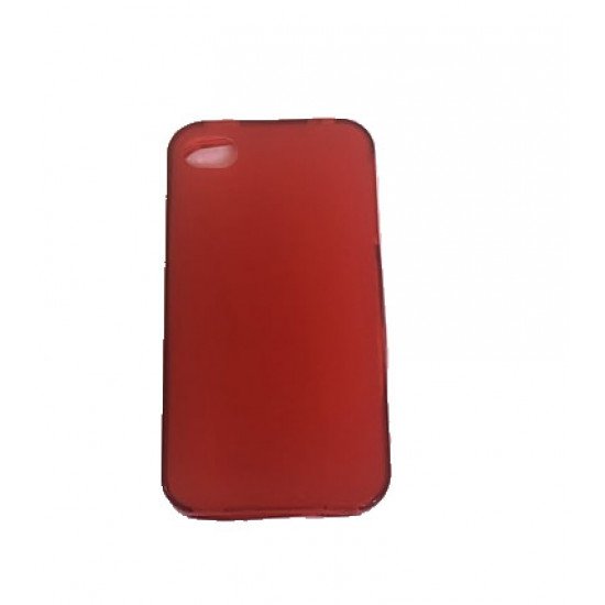 Capa Silicone Apple Iphone 4g 4s Vermelho